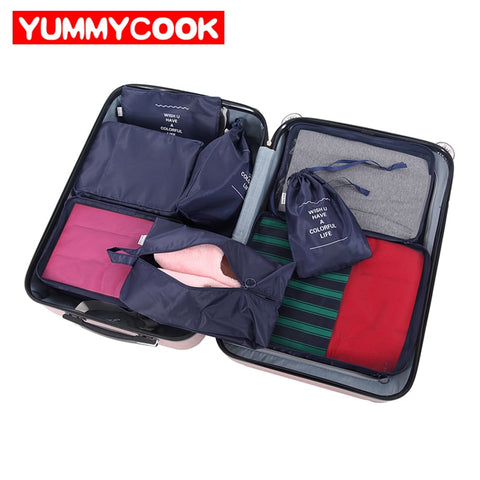 Travel Storage Bag Waterproof Packing Portable Shoes Clothing Sorting Bathroom Bedroom Makeup