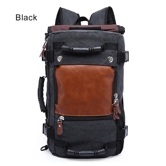 Stylish Travel Large Capacity Backpack Male Luggage Computer Backpacking Functional Versatile