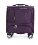 18 Inch Luggage Suitcase Oxford Cabin Boarding Spinner Suitcase Men Travel Rolling Luggage Bag On