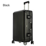 Uniwalker 100% Aluminum Rolling Luggage Travel Trolley Hardside Fashion Luggage With Spinner Wheels