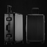 Uniwalker 100% Alumnium Rolling Luggage Lightweight Hardside Travel Trolley Suitcase With