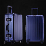 Uniwalker 100% Alumnium Rolling Luggage Lightweight Hardside Travel Trolley Suitcase With