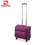Hanke Fashion Spinner Rolling Luggage For Women Travel Suitcase Men Trolley Luggage Light Carry-Ons