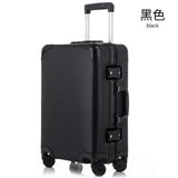 Uniwalker 20''24'' Rolling Luggage 100% Aluminum Unisex Travel Trolley Suitcase Spinner Wheels