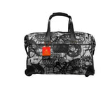 Travel Trolley Bags Women Wheeled Rolling Bags Carry On Duffle Travel Luggage Bag With Wheels
