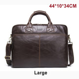 Contact'S Genuine Leather Men Bag Luxury Brand Shoulder Bags Male Messenger Bag New Business
