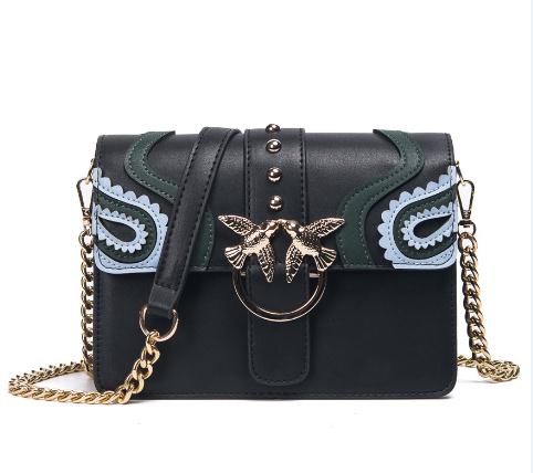 Sajose 2018 Female Brand Hand Bag Woman Messenger Bags Lady Rivet Chain Women Fashion Leather