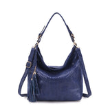 Fashion Leather Women Handbags Hobo Tassel Women Shoulder Bags Big Tote Ladies Hand Bags Female