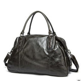 Genuine Leather Women Travel Bags Travel Luggage Men Fashion Totes Luggage Big Bag Male Crossbody