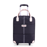 Women Rolling Luggage Bag Set,Waterproof Oxford Cloth Travel Suitcase,Wheel Trolley Case,Portable