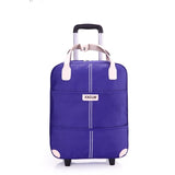 Women Rolling Luggage Bag Set,Waterproof Oxford Cloth Travel Suitcase,Wheel Trolley Case,Portable