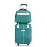 Women Rolling Luggage Bag Set,Waterproof Oxford Cloth Travel Suitcase,Wheel Trolley Case,Portable