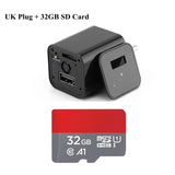 Hd 1080P Hidden Camera Usb Wall Charger Wireless Home Security Covert Camcorder Adapter Support Max