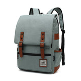 Canvas Vintage Backpack Travel Backpack Daypack Hiking Camping School Rucksack For Women Men