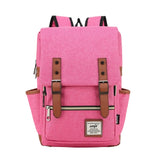 Canvas Vintage Backpack Travel Backpack Daypack Hiking Camping School Rucksack For Women Men