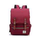Canvas Vintage Backpack Travel Backpack Daypack Hiking Camping School Rucksack For Women Men