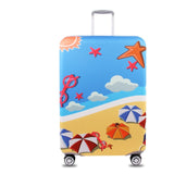 Thicker Travel Suitcase Protective Cover Luggage Case Travel Accessories Elastic Luggage Dust Cover