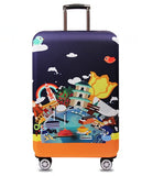 Thicker Travel Suitcase Protective Cover Luggage Case Travel Accessories Elastic Luggage Dust Cover