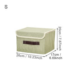 Non-Woven Clothing Folding Cover Storage Box Closet Organizer Underwear Shoes Toy Sundries Wardrobe