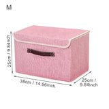 Non-Woven Clothing Folding Cover Storage Box Closet Organizer Underwear Shoes Toy Sundries Wardrobe