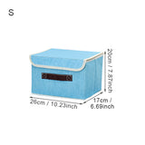 Non-Woven Clothing Folding Cover Storage Box Closet Organizer Underwear Shoes Toy Sundries Wardrobe
