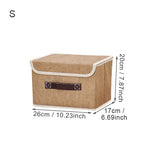 Non-Woven Clothing Folding Cover Storage Box Closet Organizer Underwear Shoes Toy Sundries Wardrobe