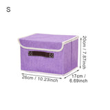 Non-Woven Clothing Folding Cover Storage Box Closet Organizer Underwear Shoes Toy Sundries Wardrobe