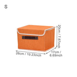 Non-Woven Clothing Folding Cover Storage Box Closet Organizer Underwear Shoes Toy Sundries Wardrobe