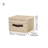 Non-Woven Clothing Folding Cover Storage Box Closet Organizer Underwear Shoes Toy Sundries Wardrobe
