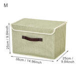 Non-Woven Clothing Folding Cover Storage Box Closet Organizer Underwear Shoes Toy Sundries Wardrobe