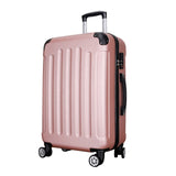 Abs Plastic Rolling Luggage Traveling Luggage Bags With Spinner Wheels Suitcases Trolley Bag For