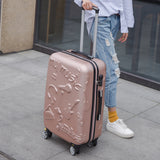 20"24"Inch New Trolley Case, Fashion Rolling Luggage ,Women Travel Suitcase Bag, Universal Wheel