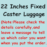 Retro Pu Trolley Travel Bag Travel Box Red Married Luggage Suitcases Female,14 20 22 24 Korea