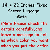 Retro Pu Trolley Travel Bag Travel Box Red Married Luggage Suitcases Female,14 20 22 24 Korea