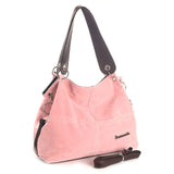 Daunavia Brand Handbag Women Shoulder Bag Female Large Tote Bag Soft Corduroy Leather Bag Crossbody