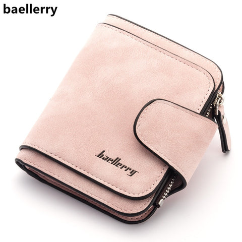 Baellerry New Lady'S Wallet 2018 Luxury Brand Wallet Women Scrub Leather Female Wallets Purse For