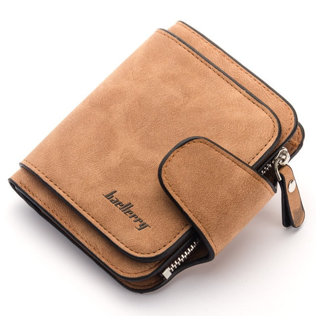 1pc Pu Leather Women Short Wallet Folding Card Holders Fashion Zipper Coin  Purse With Tassel Cute Student Girls Money Bag - Wallets - AliExpress