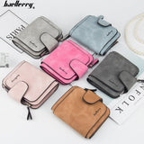 Baellerry New Lady'S Wallet 2018 Luxury Brand Wallet Women Scrub Leather Female Wallets Purse For