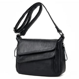 White Summer Bag Leather Luxury Handbags Women Bags Designer Female Shoulder Messenger Bag Mother