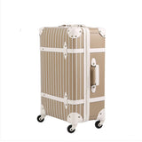 Fashion Luggage Inches Girl Trolley Case Pp Students Lovely Travel Waterproof Luggage Rolling