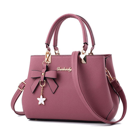 Ladies Leather Five-Pointed Star Shoulder Bag Messenger Bag Handbag Bolsas De Luxo Mulheres Sacos