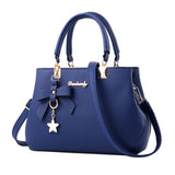 Ladies Leather Five-Pointed Star Shoulder Bag Messenger Bag Handbag Bolsas De Luxo Mulheres Sacos