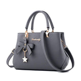 Ladies Leather Five-Pointed Star Shoulder Bag Messenger Bag Handbag Bolsas De Luxo Mulheres Sacos