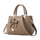 Ladies Leather Five-Pointed Star Shoulder Bag Messenger Bag Handbag Bolsas De Luxo Mulheres Sacos