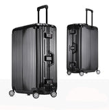 5 Sizes Aluminum Frame Luggage Suitcase 20" 25" 29" Carry On Luggage Hardside Rolling Luggage