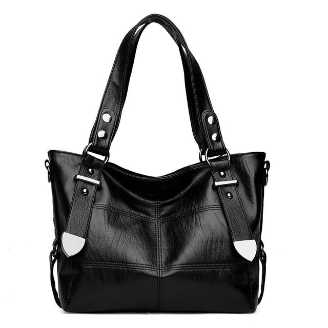 2018 Women Leather Handbags Vintage Sac Soft Leather Female Crossbody Shoulder Bags Tote Ladies