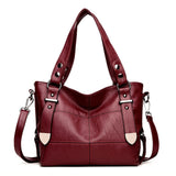 2018 Women Leather Handbags Vintage Sac Soft Leather Female Crossbody Shoulder Bags Tote Ladies