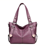2018 Women Leather Handbags Vintage Sac Soft Leather Female Crossbody Shoulder Bags Tote Ladies