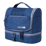 Multifunction Hanging Cosmetic Storage Bag Organizer Women Men Double Layer Beauty Makeup Pouch