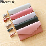 Long Wallet Women Purses Tassel Fashion Coin Purse Card Holder Wallets Female High Quality Clutch